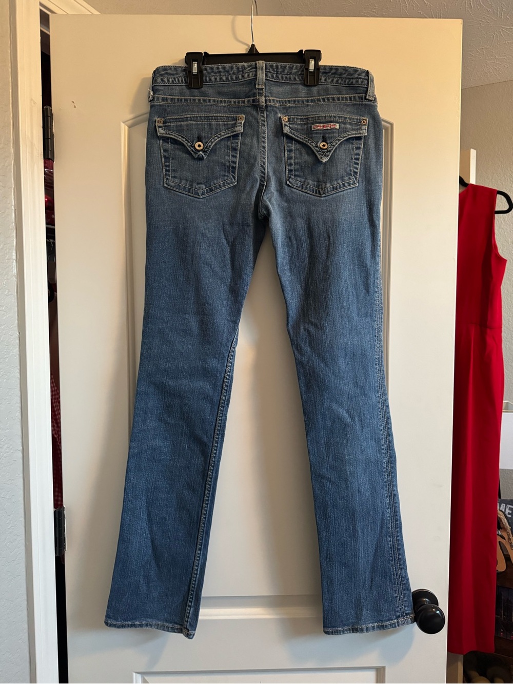 Hudson Jeans Women's Light Blue Flare Denim - Picture 2 of 7